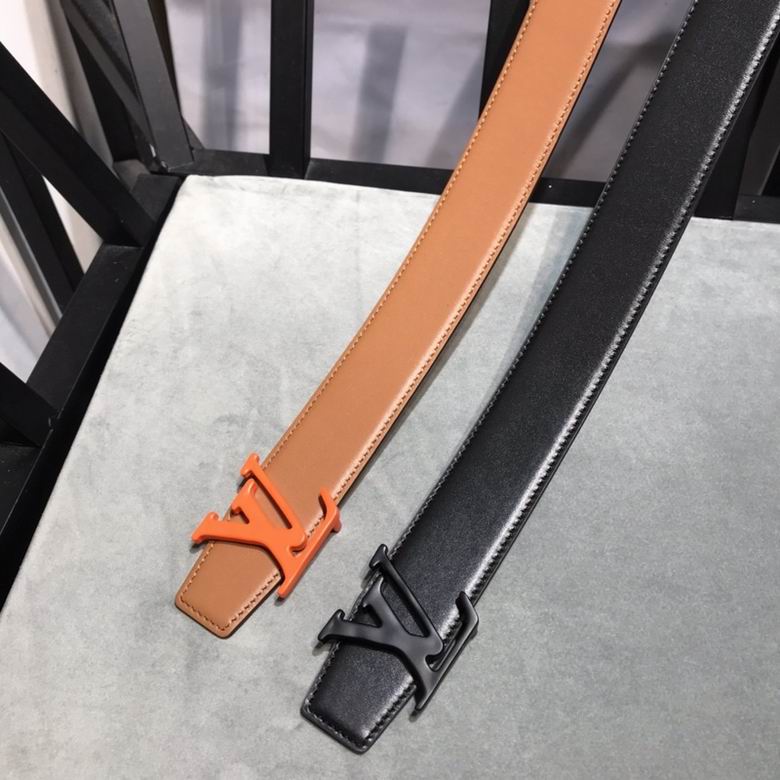 LV Belt 38mmX100-125cm 7D (209)